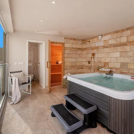 Luxury David With Swimming Pool, Sauna And Jacuzzi * Pražnice